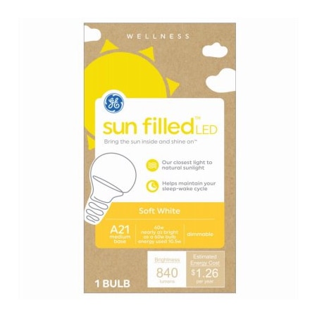 Current GE 11W A21 SunBulb LED 93129184